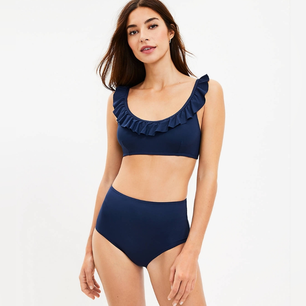 LOFT Beach High Waist Bikini Bottom